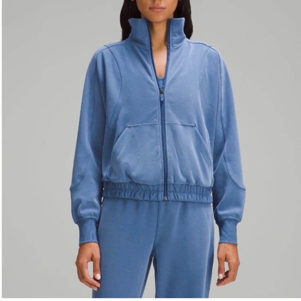 Blue Lululemon Softstreme Jacket
